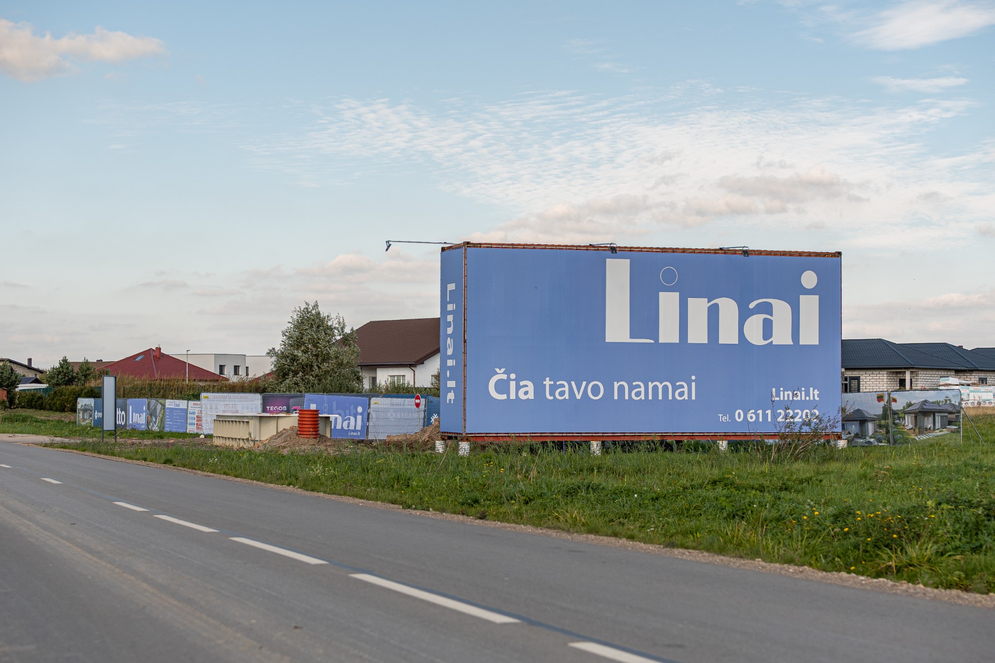 Statybų eiga Linų kvartale 20